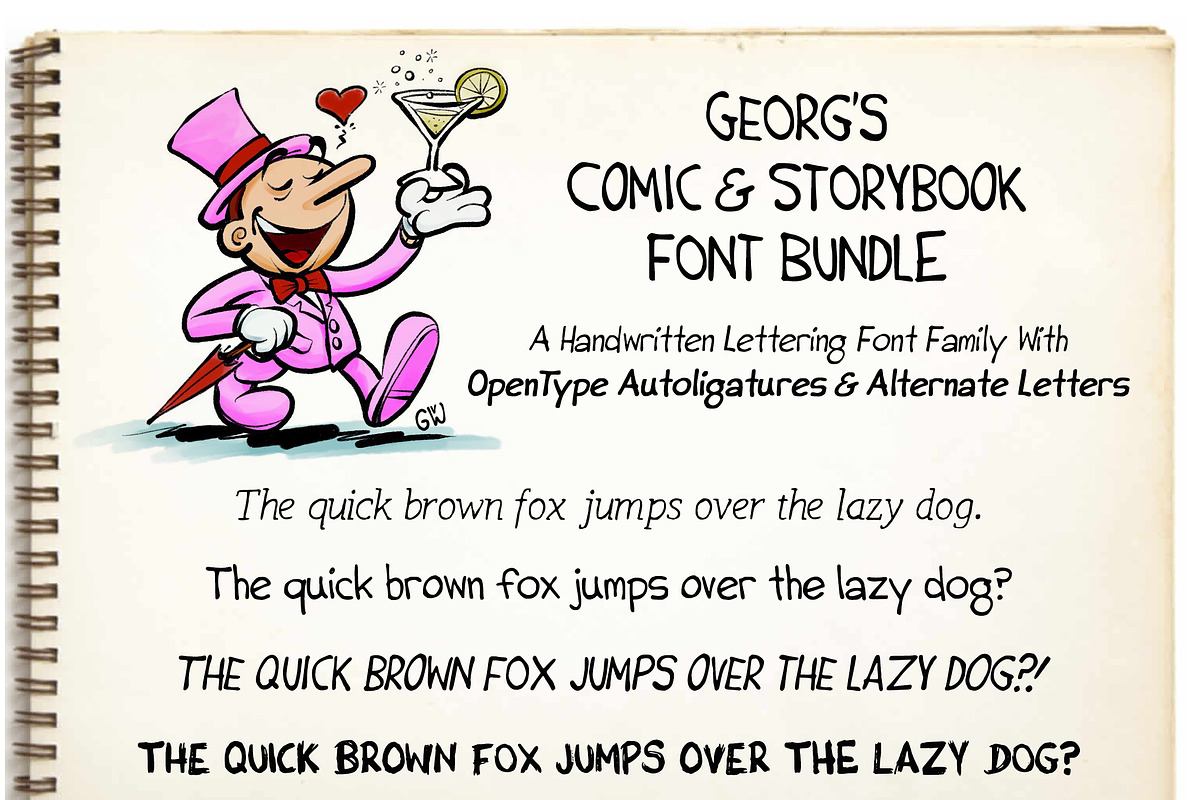 11+ FONTS for Comics & Storyboards Free Download Free Download