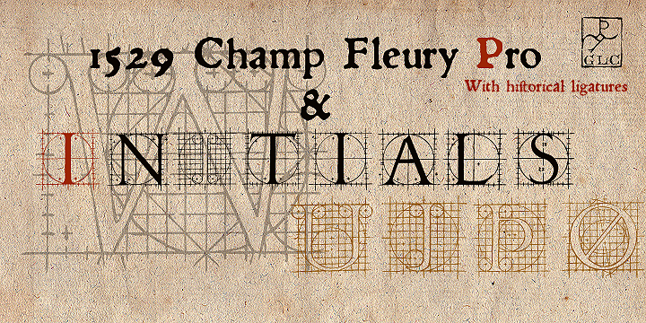 1529 Champ Fleury Initials Free Download Free Download