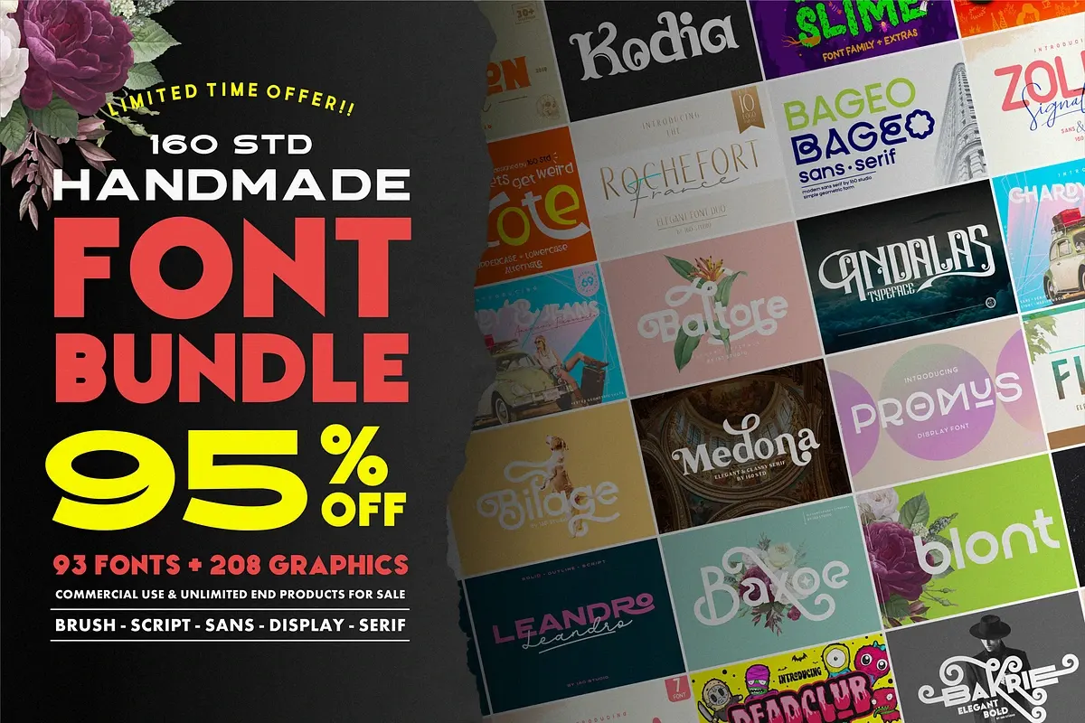 160 Studio Font Bundle | 95% OFF Free Download Free Download