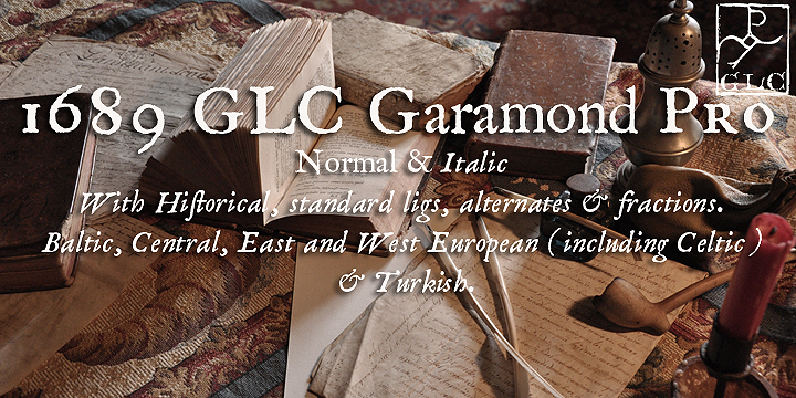 1689 GLC Garamond Pro Free Download Free Download