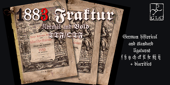 1883 Fraktur Free Download Free Download