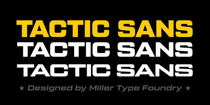 Tactic Sans Font Free Download