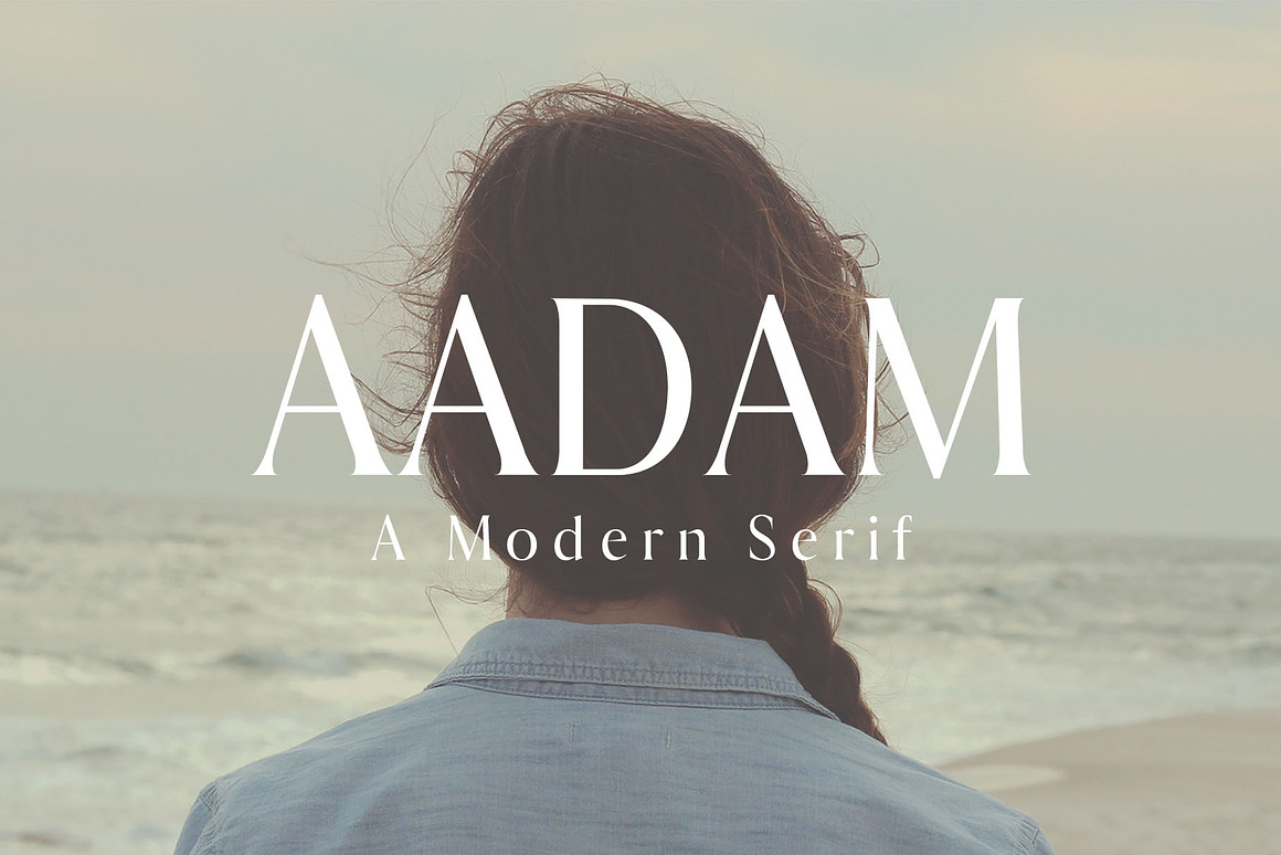 Aadam A Modern Serif Font Family Free Download