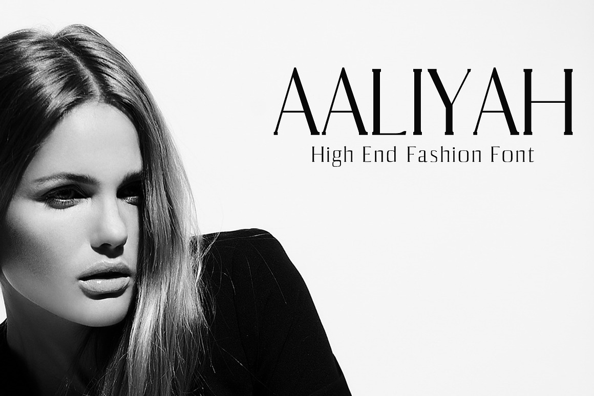 Aaliyah Serif Font Family Pack Free Download