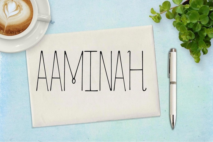 Aaminah Font Free Download