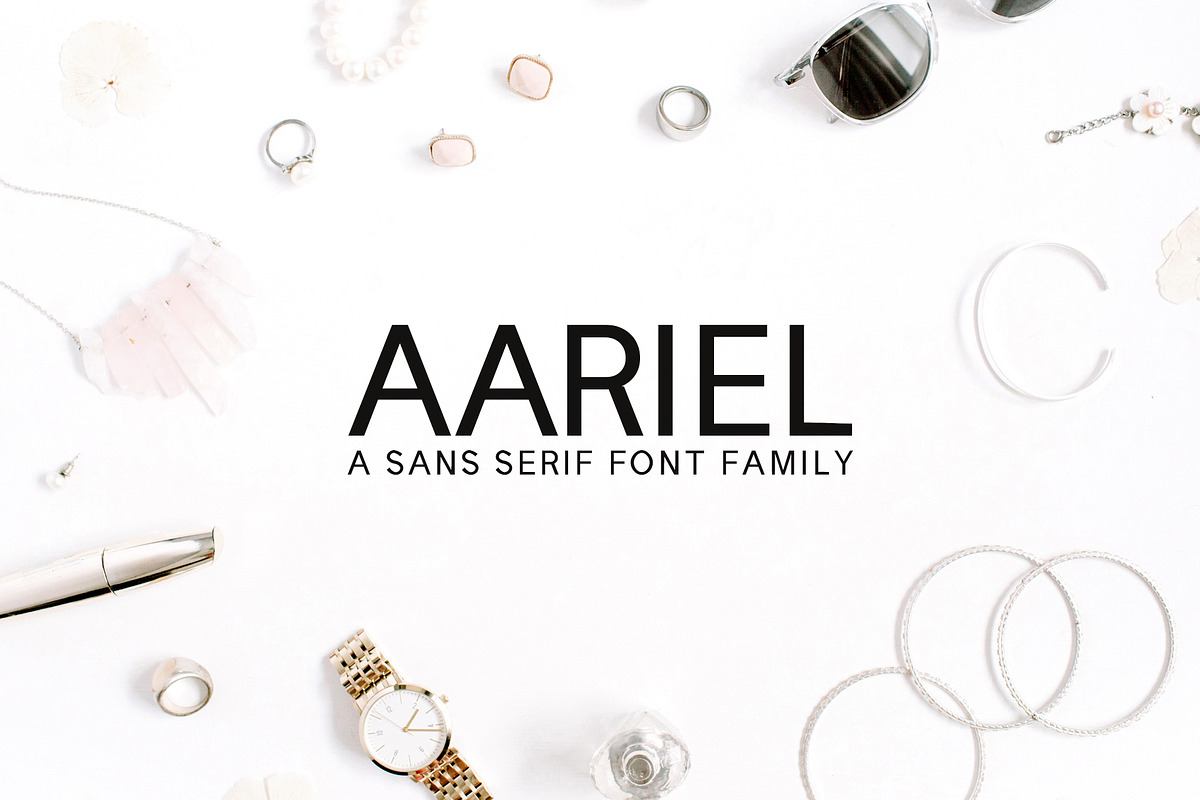 Aariel Sans Serif 7 Font Family Pack Free Download Free Download