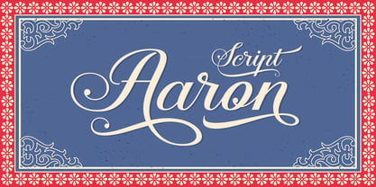 Aaron Script Font Free Download