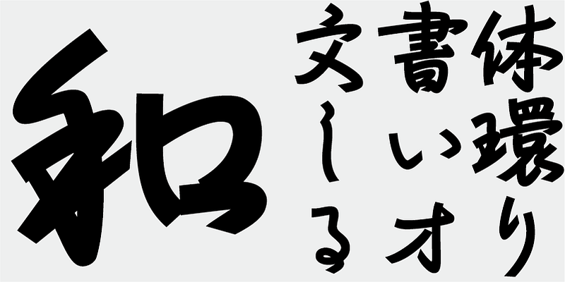 AB Ryusen Aki Font Free Download Free Download