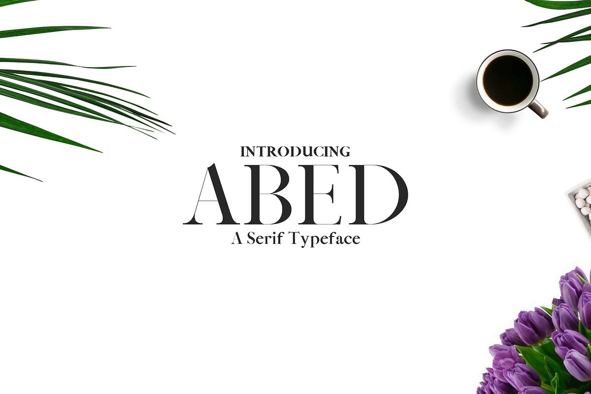 Abed Serif Font Family Pack Free Download Free Download