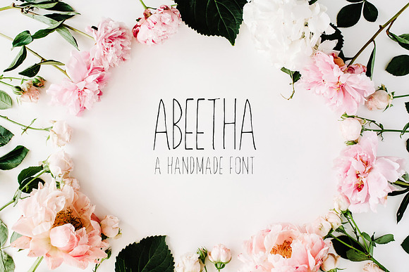 Abeetha Hand Drawn Font Free Download