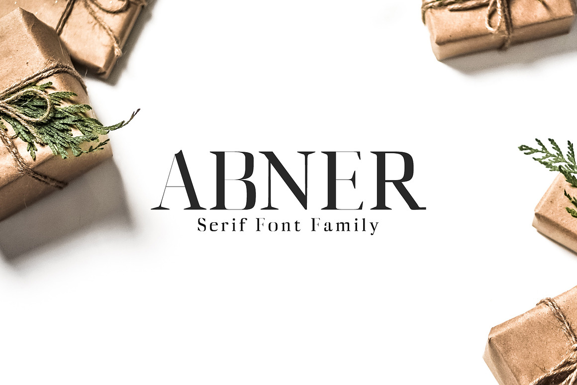 Abner Serif Font Family Free Download