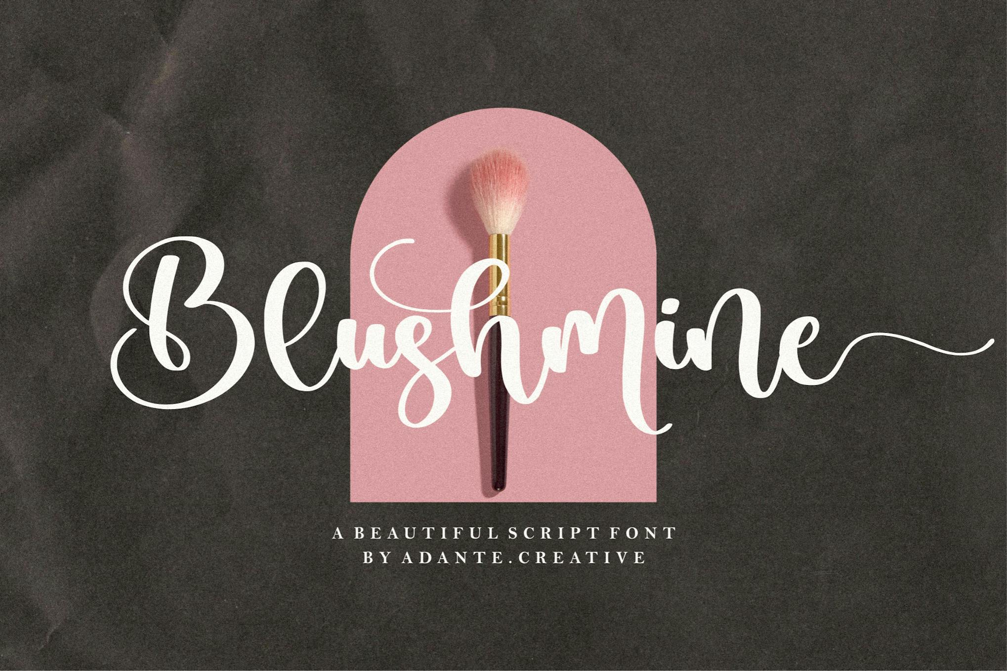 AC - Blushmine Font Free Download