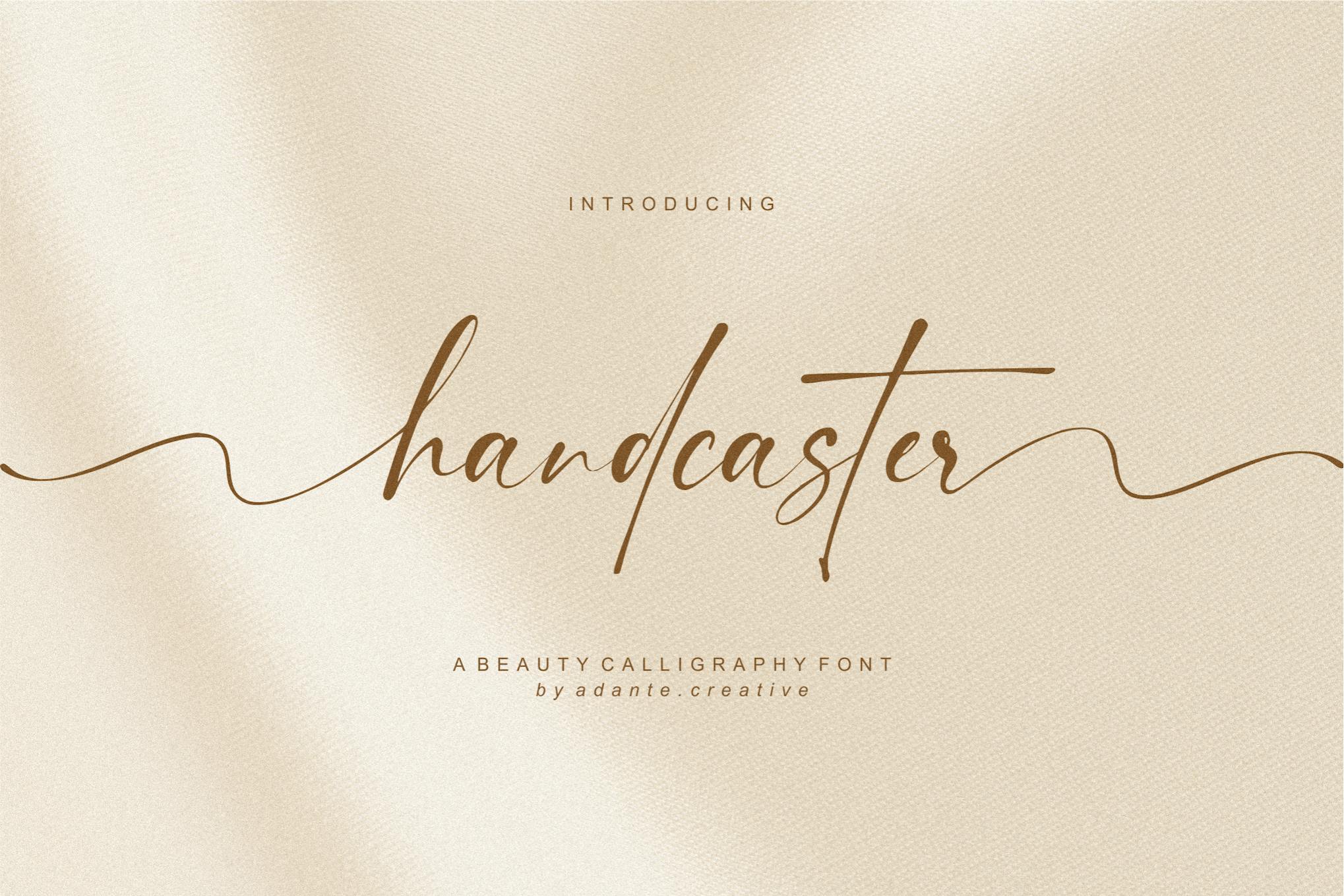 AC - Handcaster Font Free Download