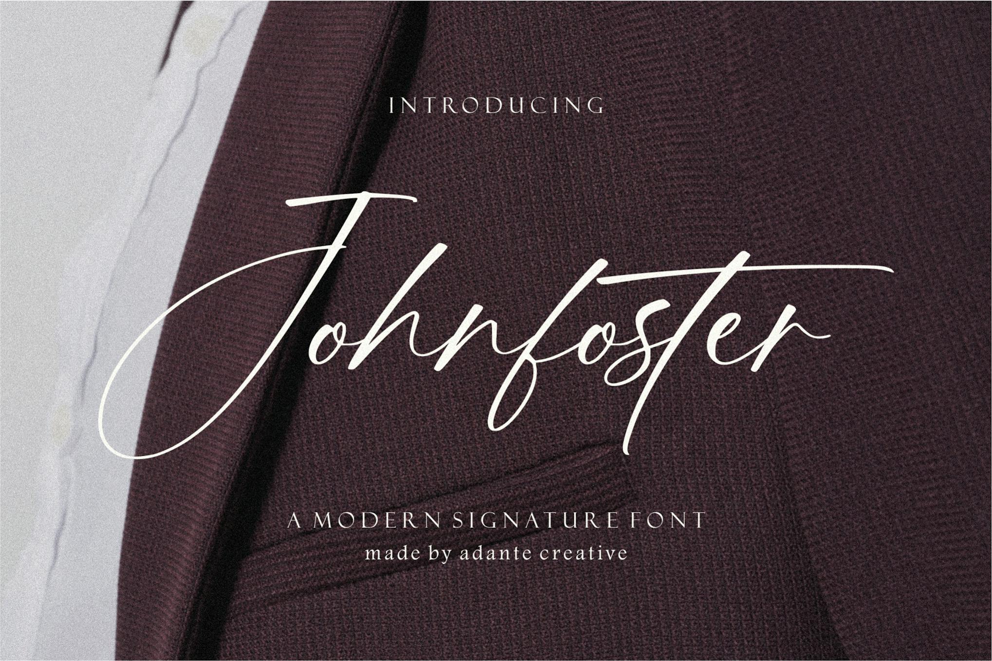 AC - Johnfoster Font Free Download