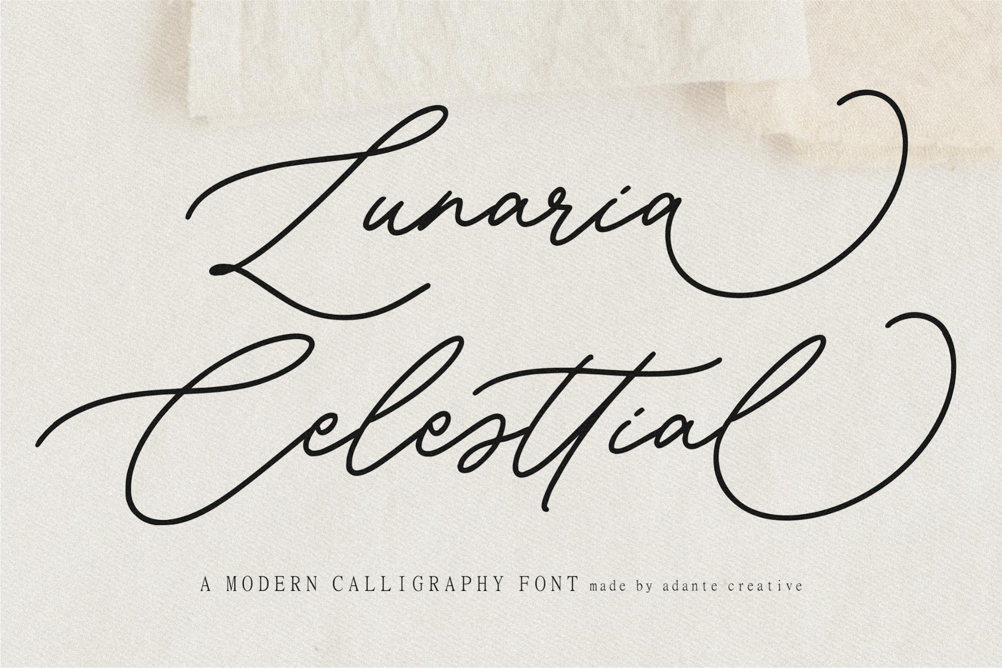 AC - Lunaria Celesttial Font Free Download