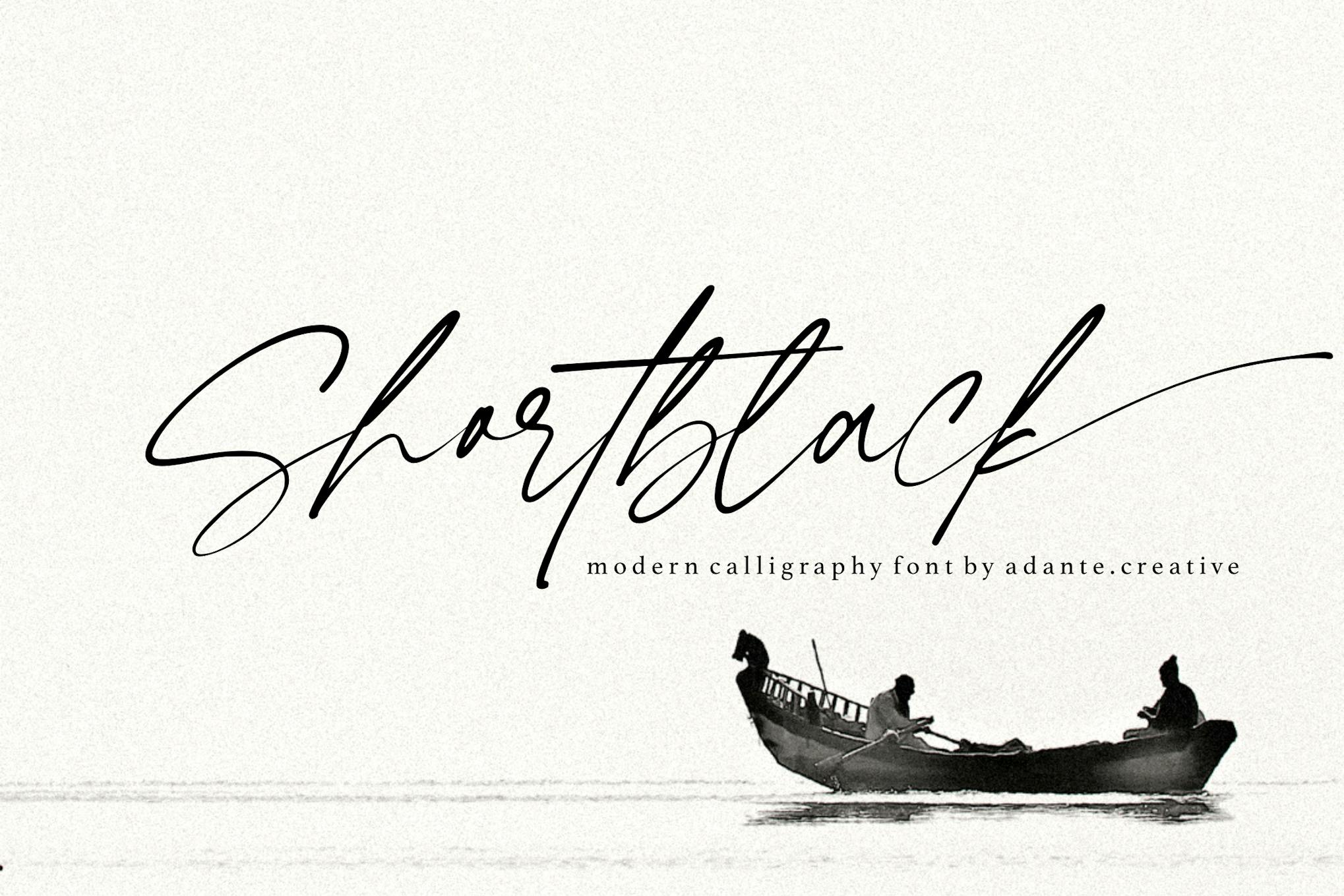 AC - Shortblack Font Free Download