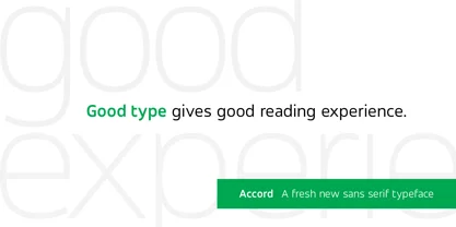 Accord Font