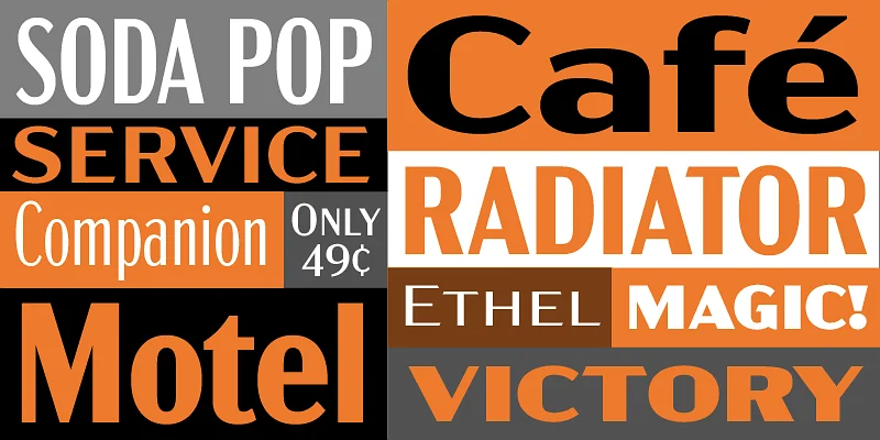 Acme Gothic Font