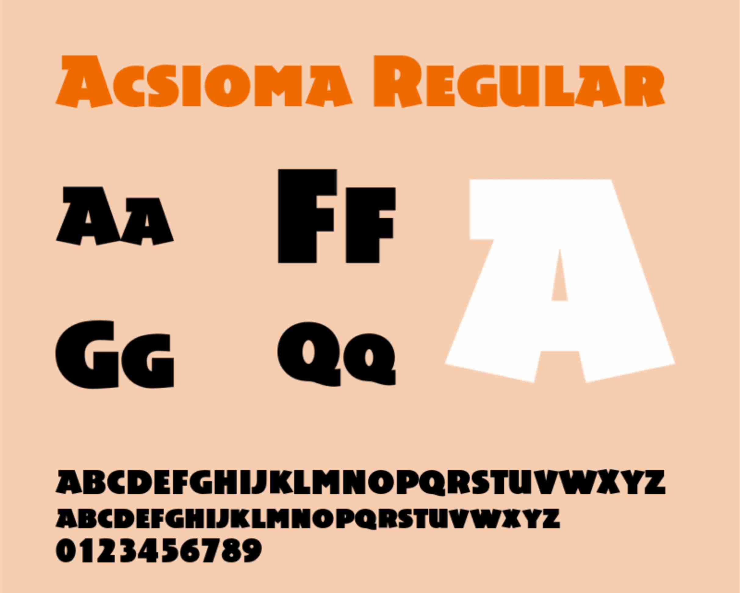 Acsioma Font Free Download