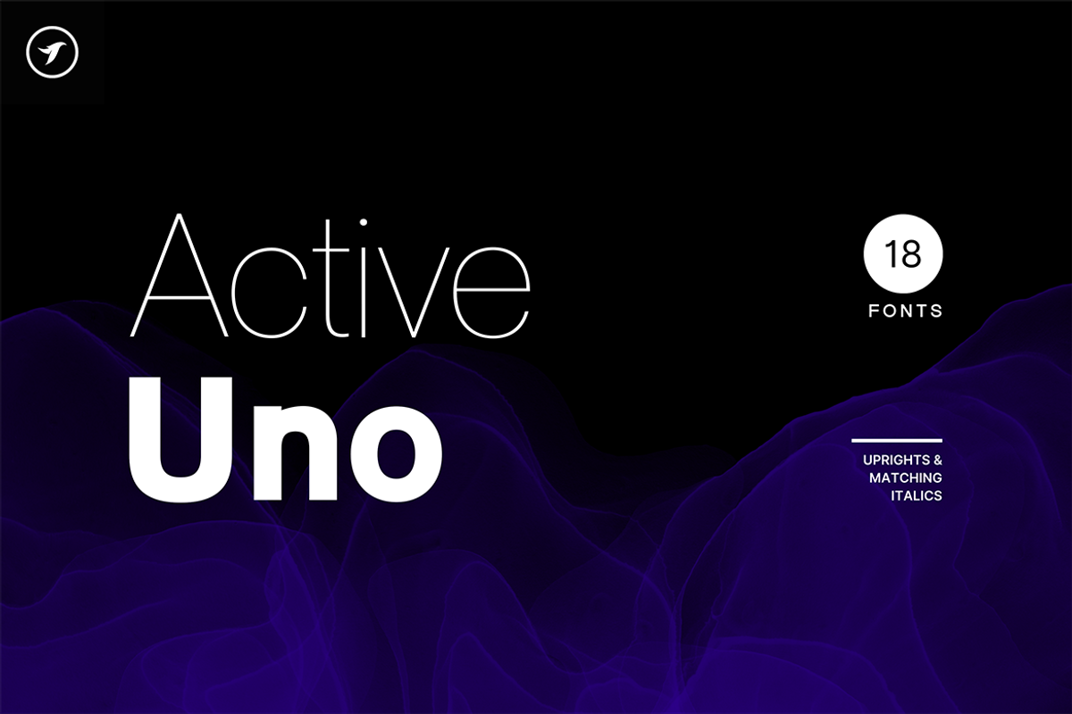 ACTIVE UNO - Modern Font Family Free Download Free Download