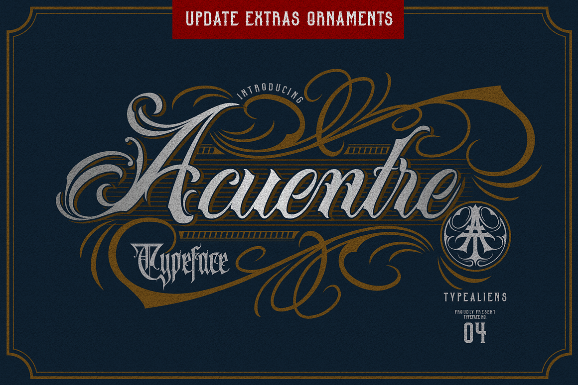 Acuentre Font Free Download