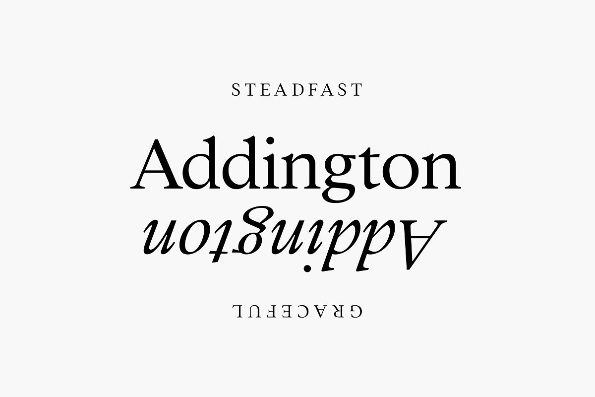 Addington CF v1.7 Font Free Download