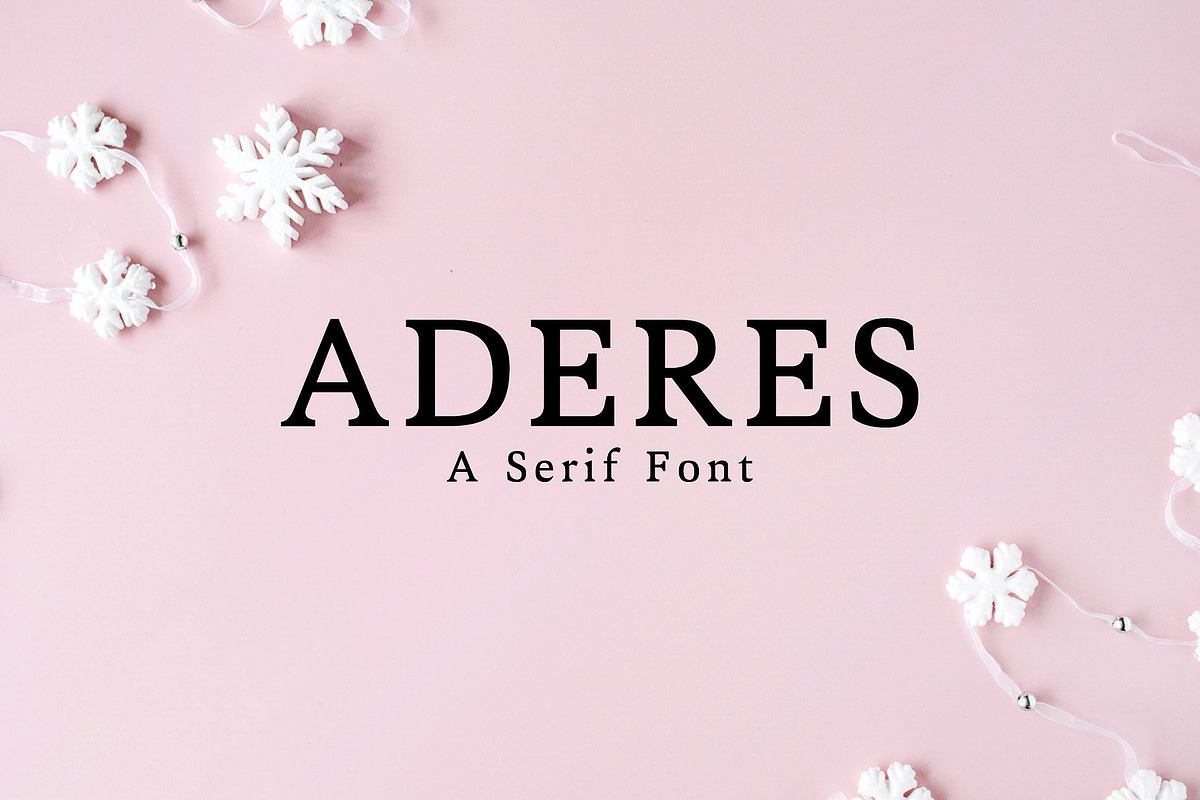 Aderes Serif 2 Font Family Pack Free Download Free Download