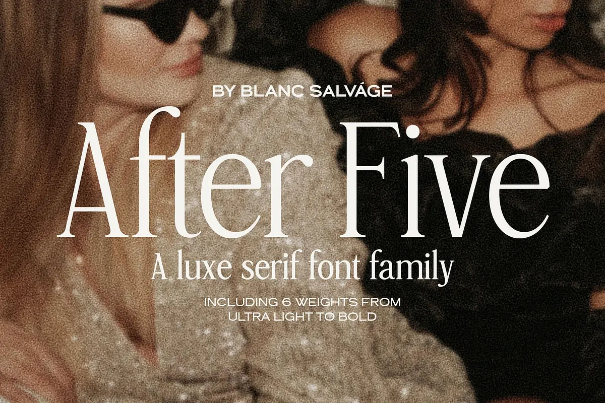 After Five Luxury Serif Free Download Free Download