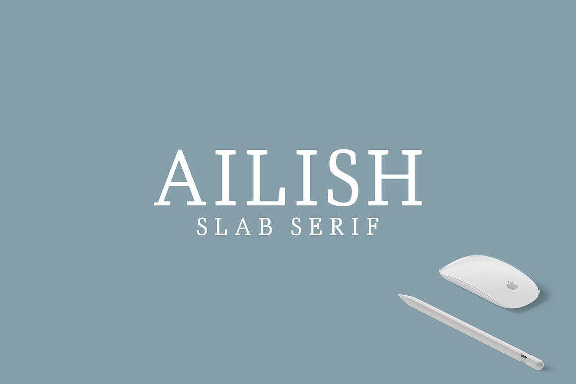 Ailish Slab Serif Font Pack Free Download