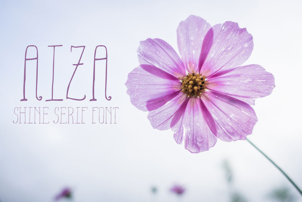 Aiza Shine Serif Regular Font Free Download