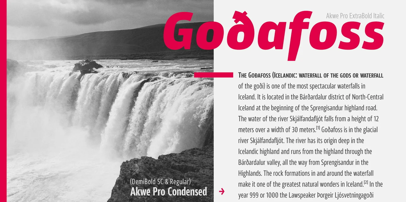 Akwe Pro Font