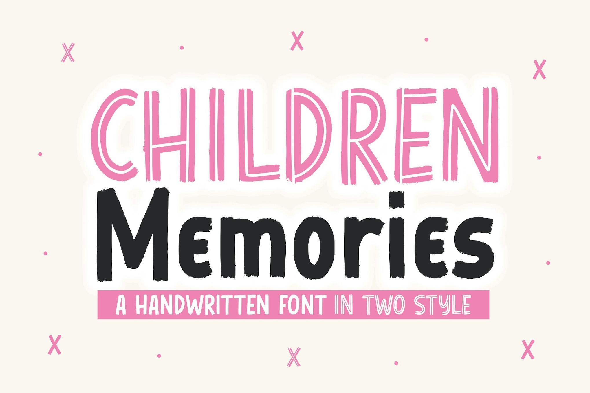 AL - Children Memories Font Free Download