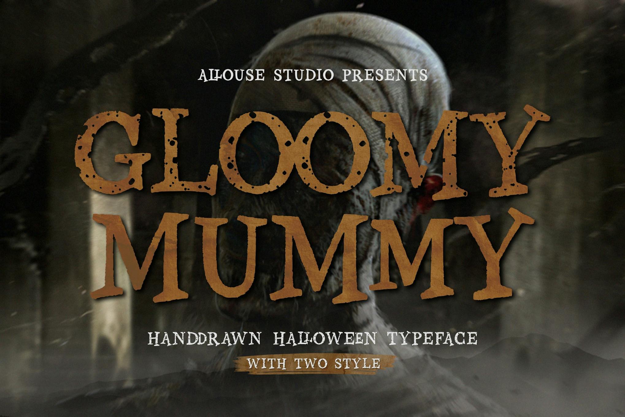 AL - Gloomy Mummy Font Free Download