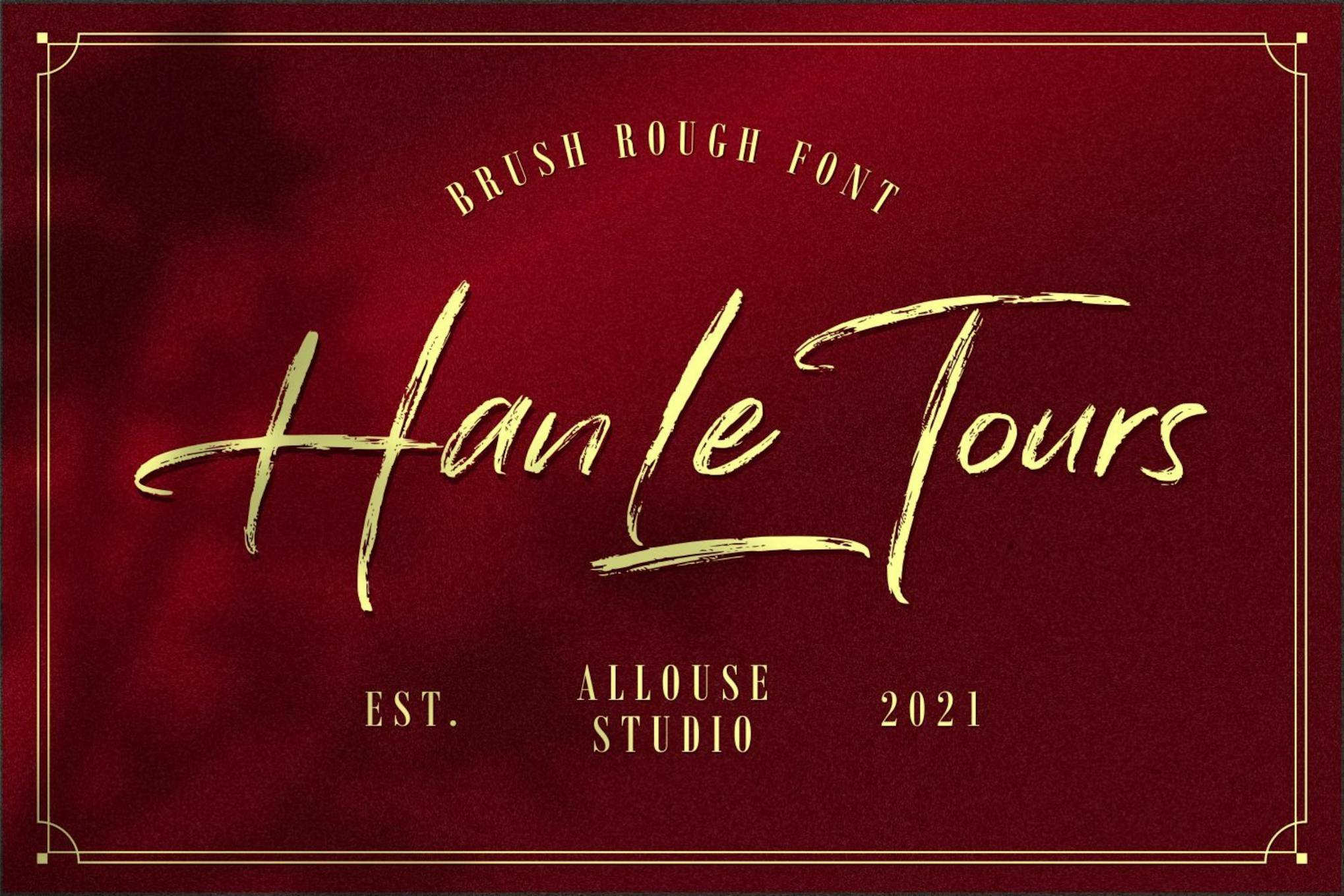 AL - Han Le Tours Font Free Download