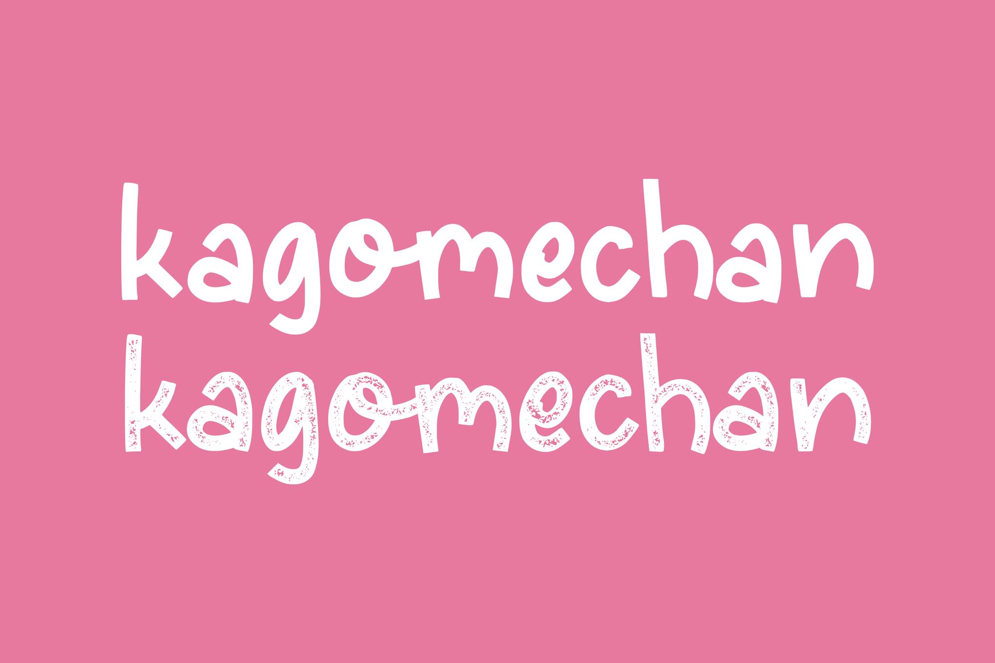 AL - Kagomechan Font Free Download