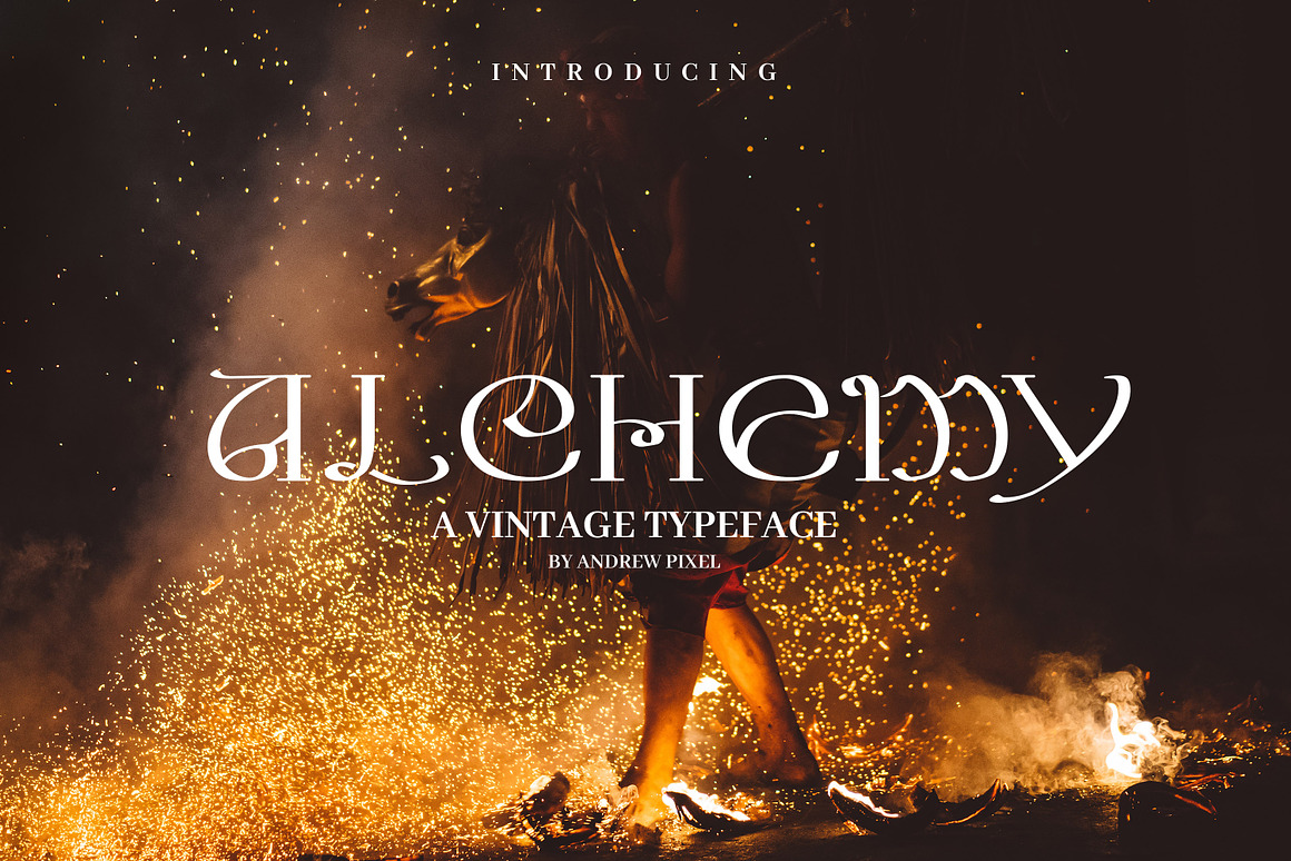 Alchemy - A Magical Typeface Font Free Download