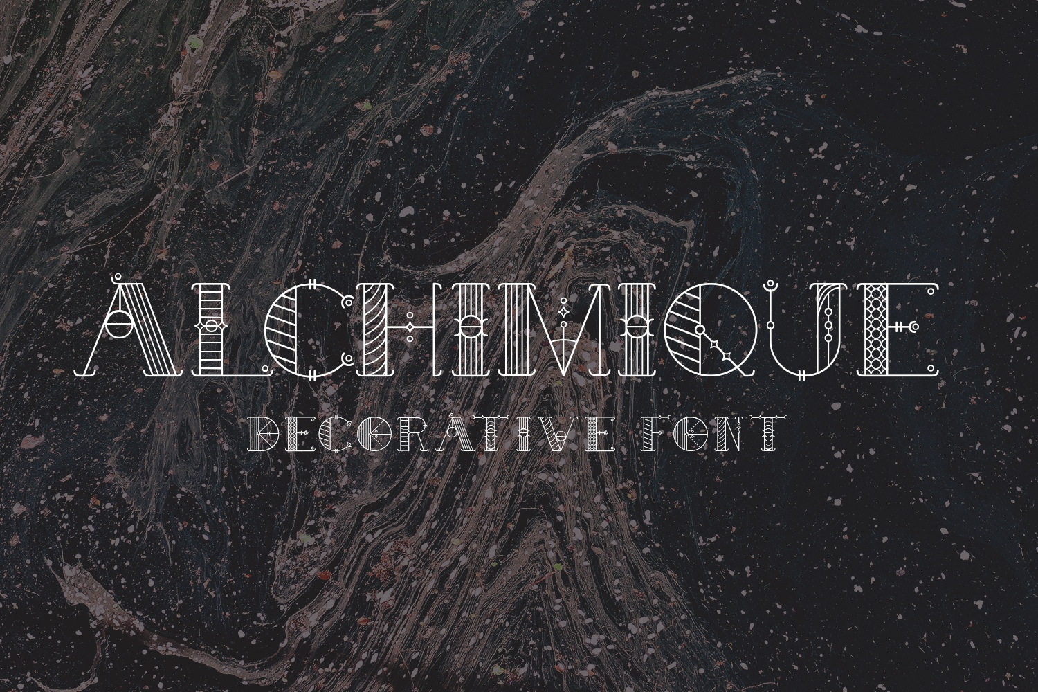 Alchimique Decorative Font Free Download