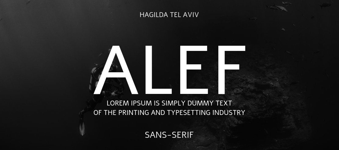 Alef Font Family Free Download