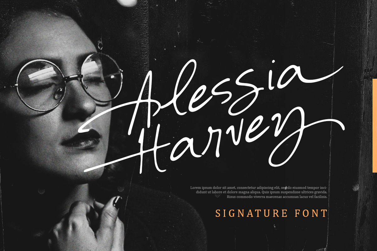 Alessia Harvey Font Free Download