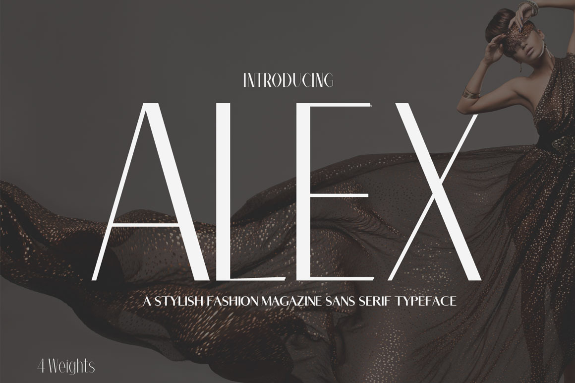 Alex Sans Serif Font Family Free Download