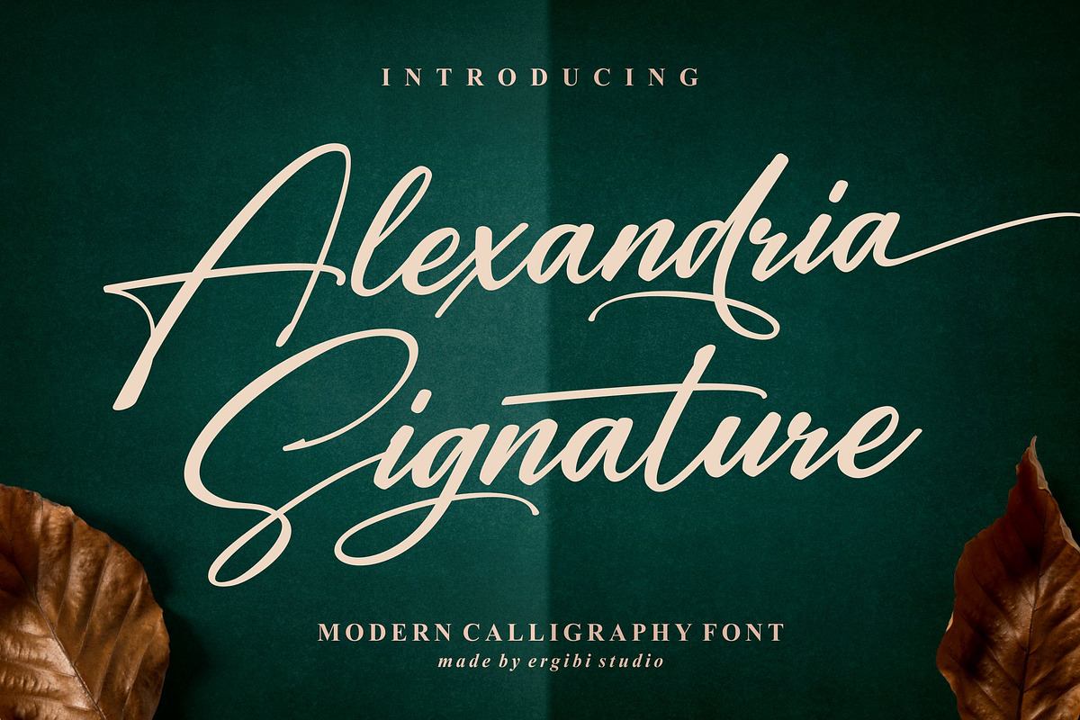 Alexandria Signature Free Download Free Download