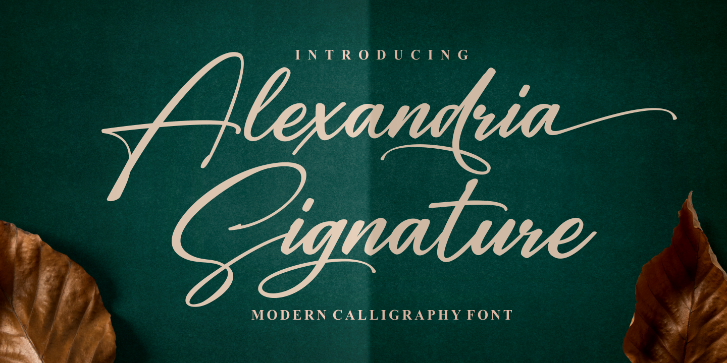 Alexandria Signature Free Download Free Download