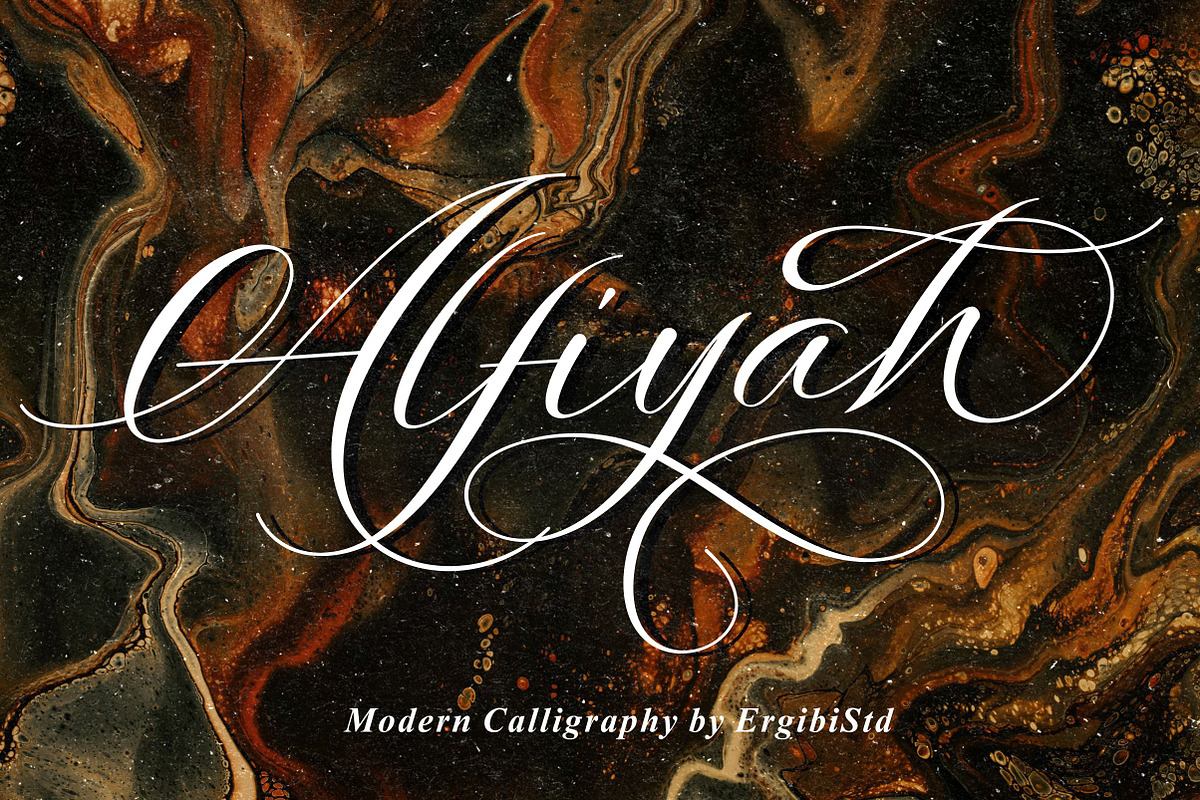 Alfiyah - Modern Calligraphy Free Download Free Download