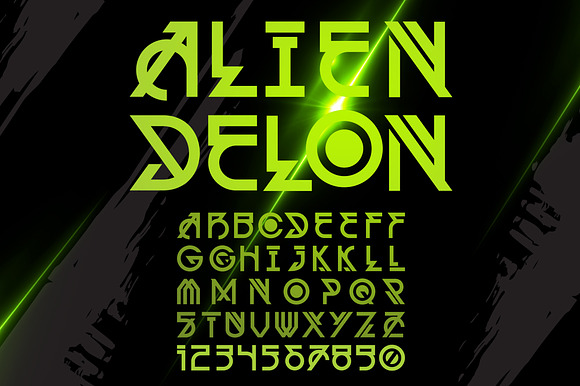 Alien Delon Font Free Download