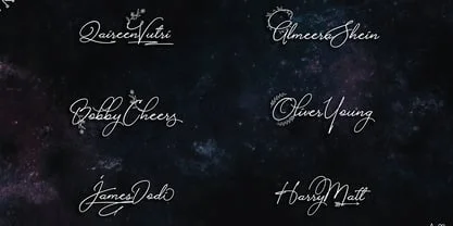 Alistair Signature Font