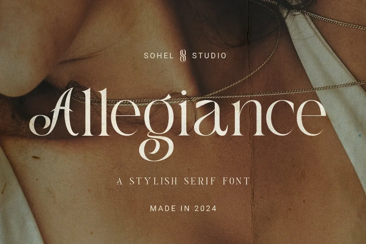 Allegiance - Unique Alternate Font Free Download Free Download