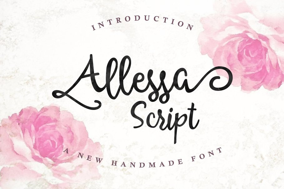 Allessa Script Font Free Download