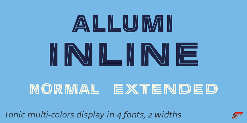 Allumi Inline Font Free Download Free Download