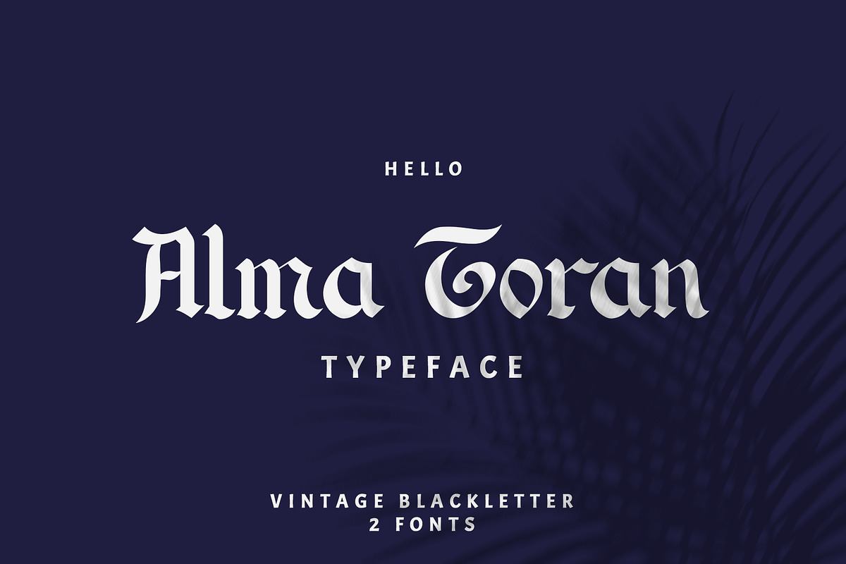 Alma Toran Typeface Free Download Free Download