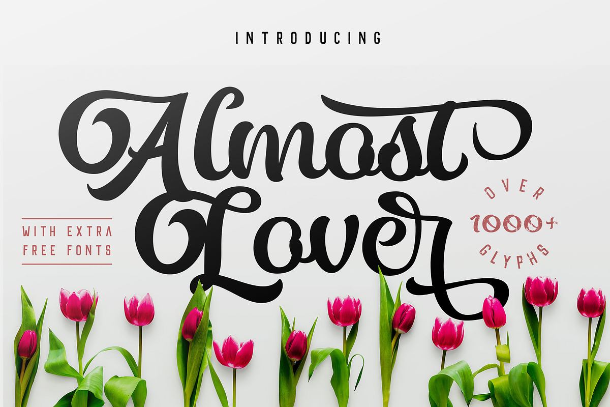 Almost Lover + Free Fonts Bonus Free Download Free Download